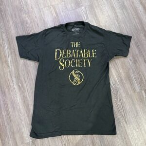 Wicked Adult‎ Medium Universal Studios Exclusive Shiz Debatable Society Shirt